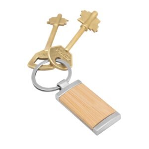 Llavero de bambú TAG